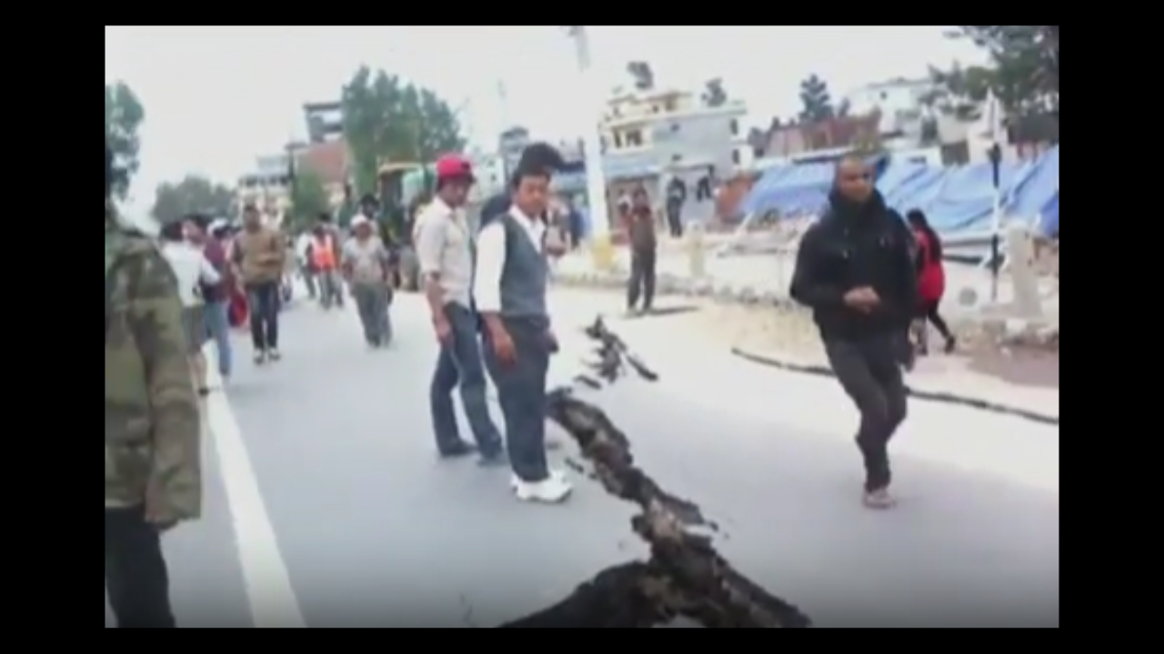 Nepal earthquake viral video fact check.