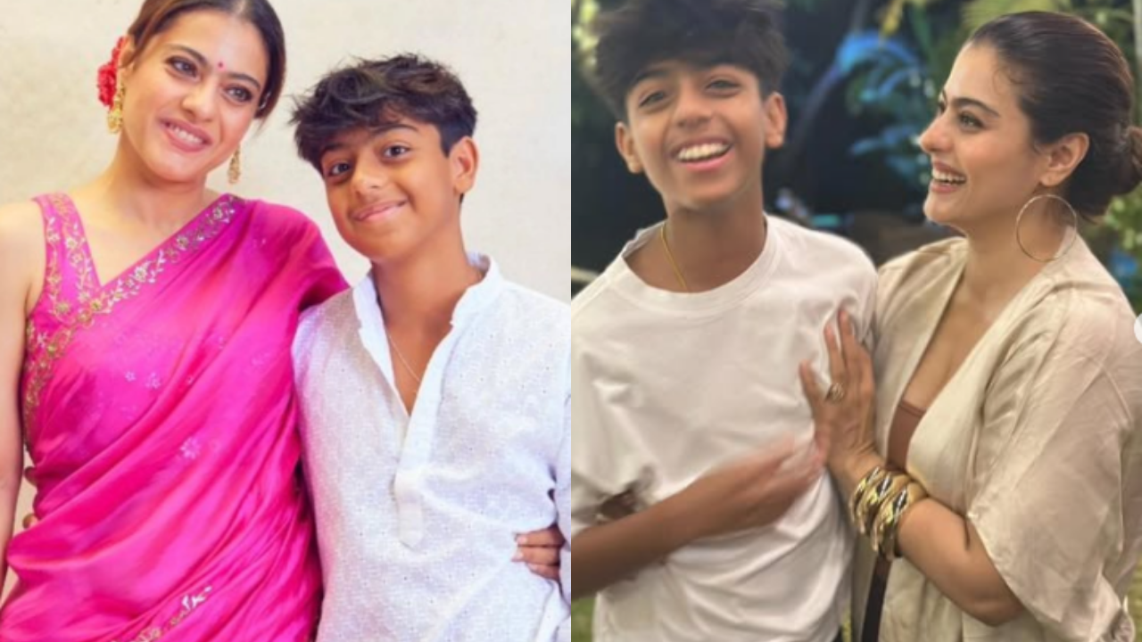 Kajol & Son Yug (Credit-Kajol/Instagram)