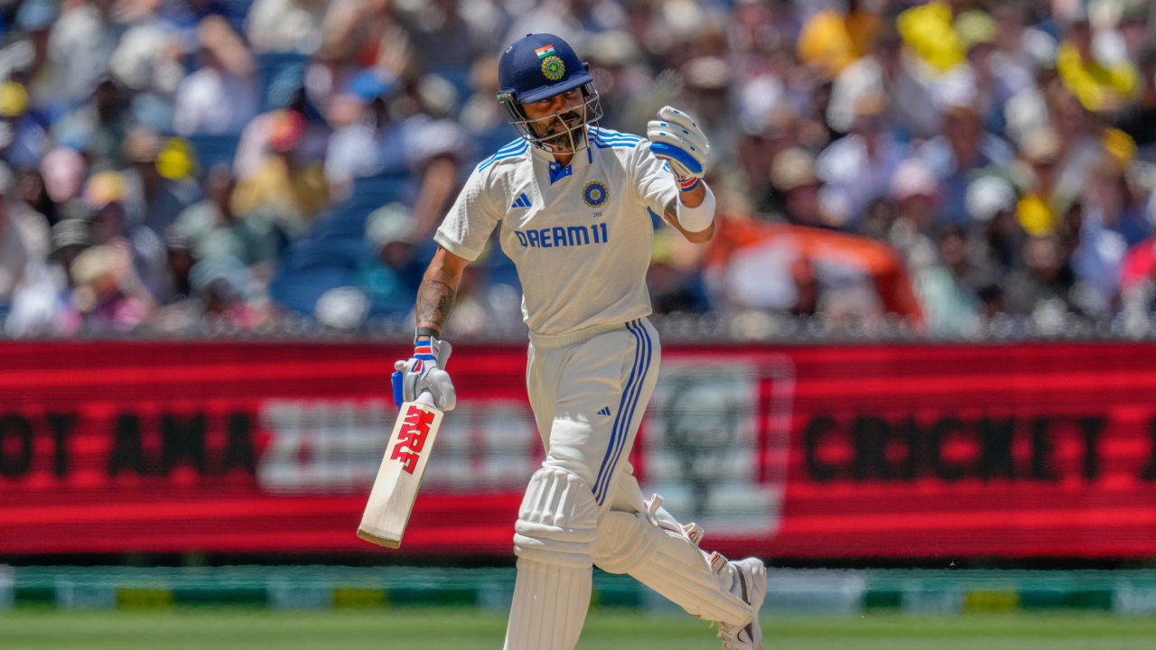 Virat Kohli Test Batting runing 2024 ap