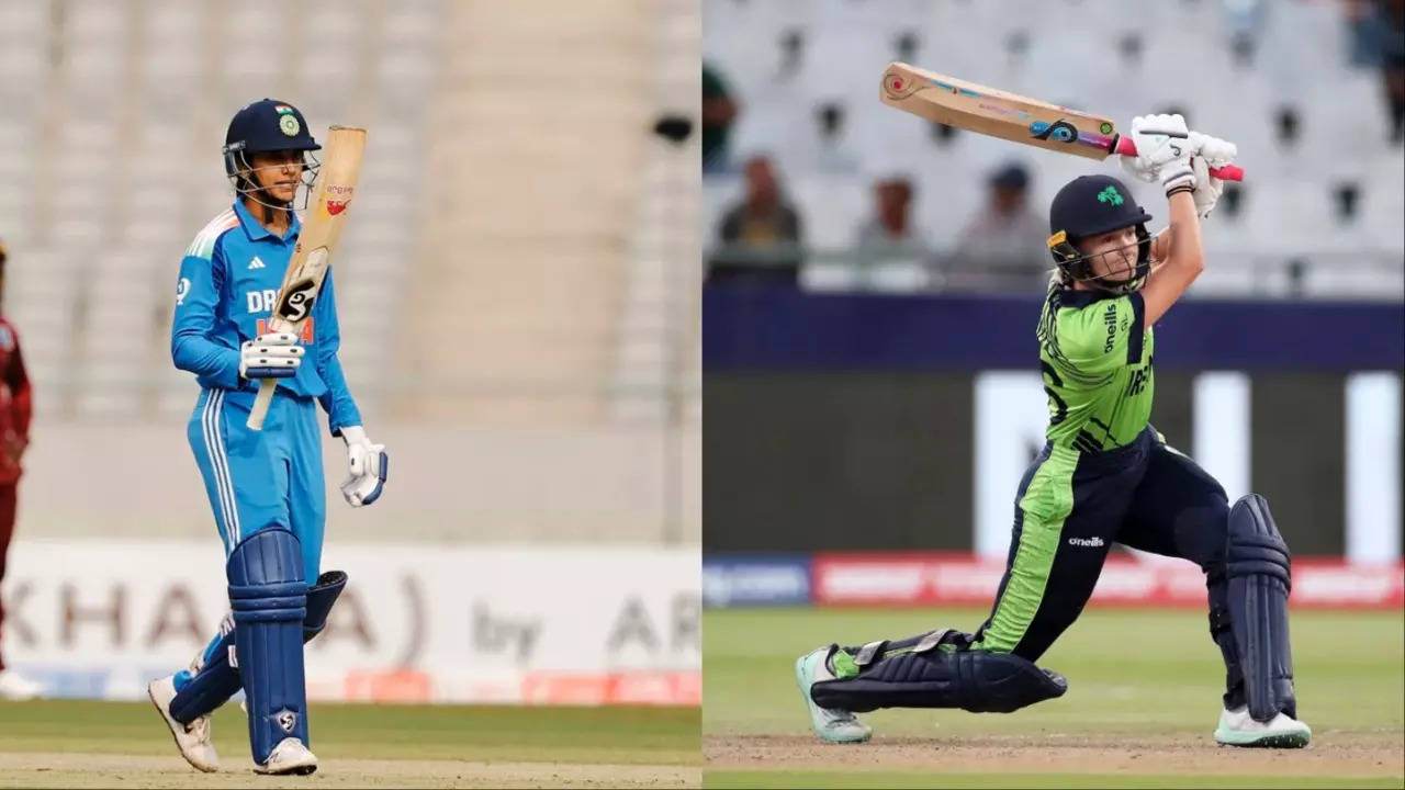 India Women vs Ireland Women Live Score 1st ODI Smriti Mandhana-Pratika Rawal Make Quick Start With 50-Run Partnership