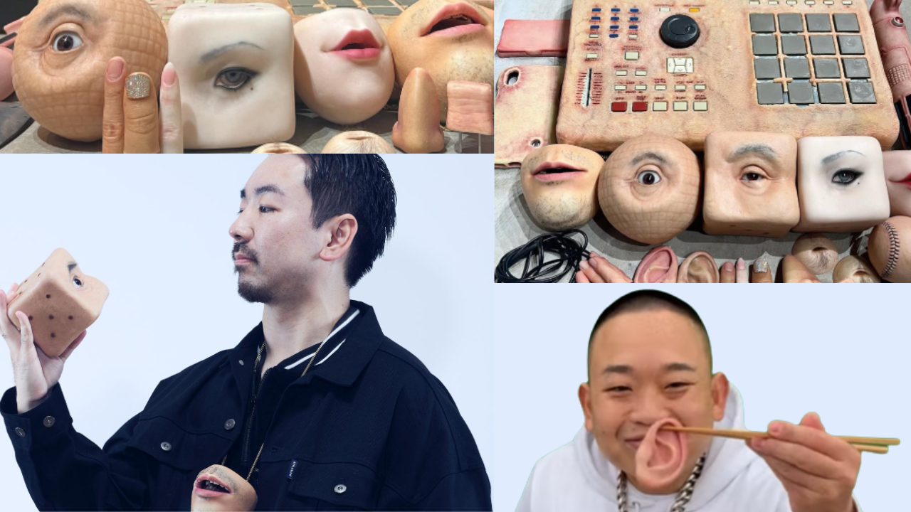 The man who creates human flesh silicon art