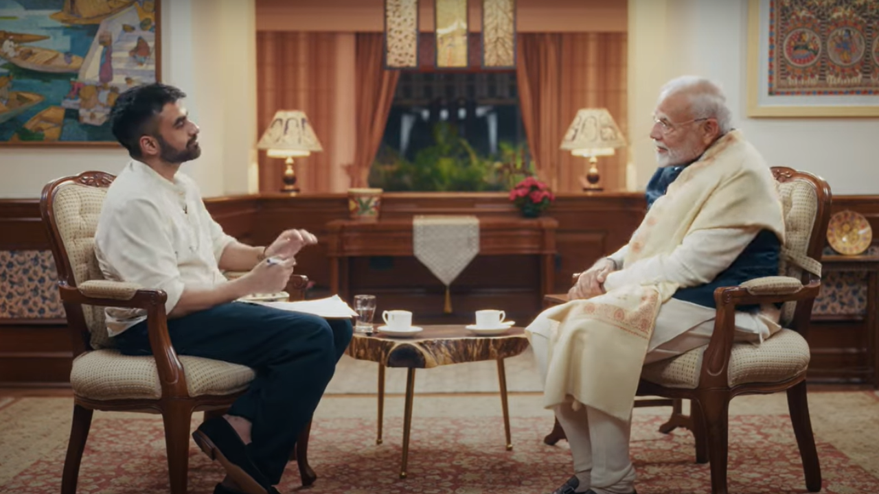 PM Modi With Nikhil Kamath