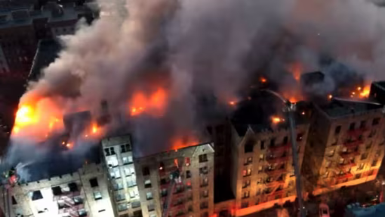 Massive fire in Bronx on Friday