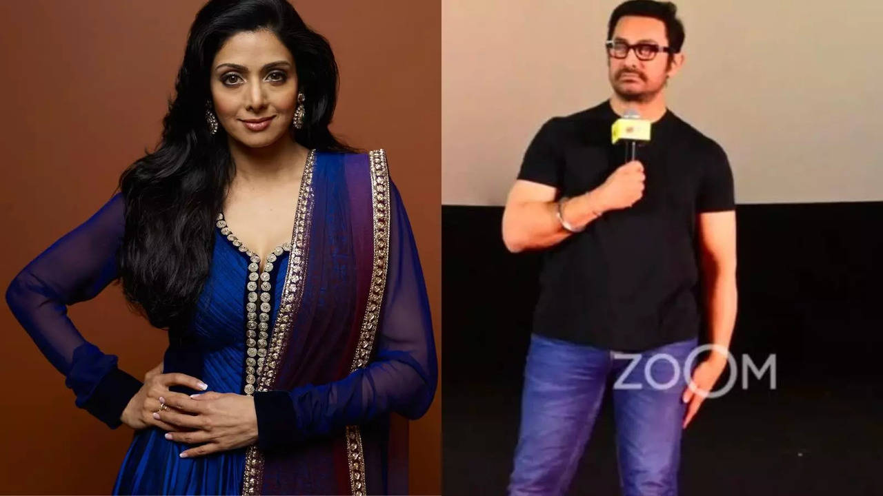 Aamir Khan Emotionally Reminisces Sridevi As He Attends Khushi-Junaid Starrer Loveyapa Trailer Launch