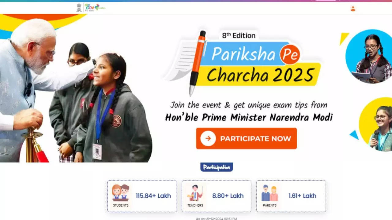 Pariksha Pe Charcha 2025 Registration