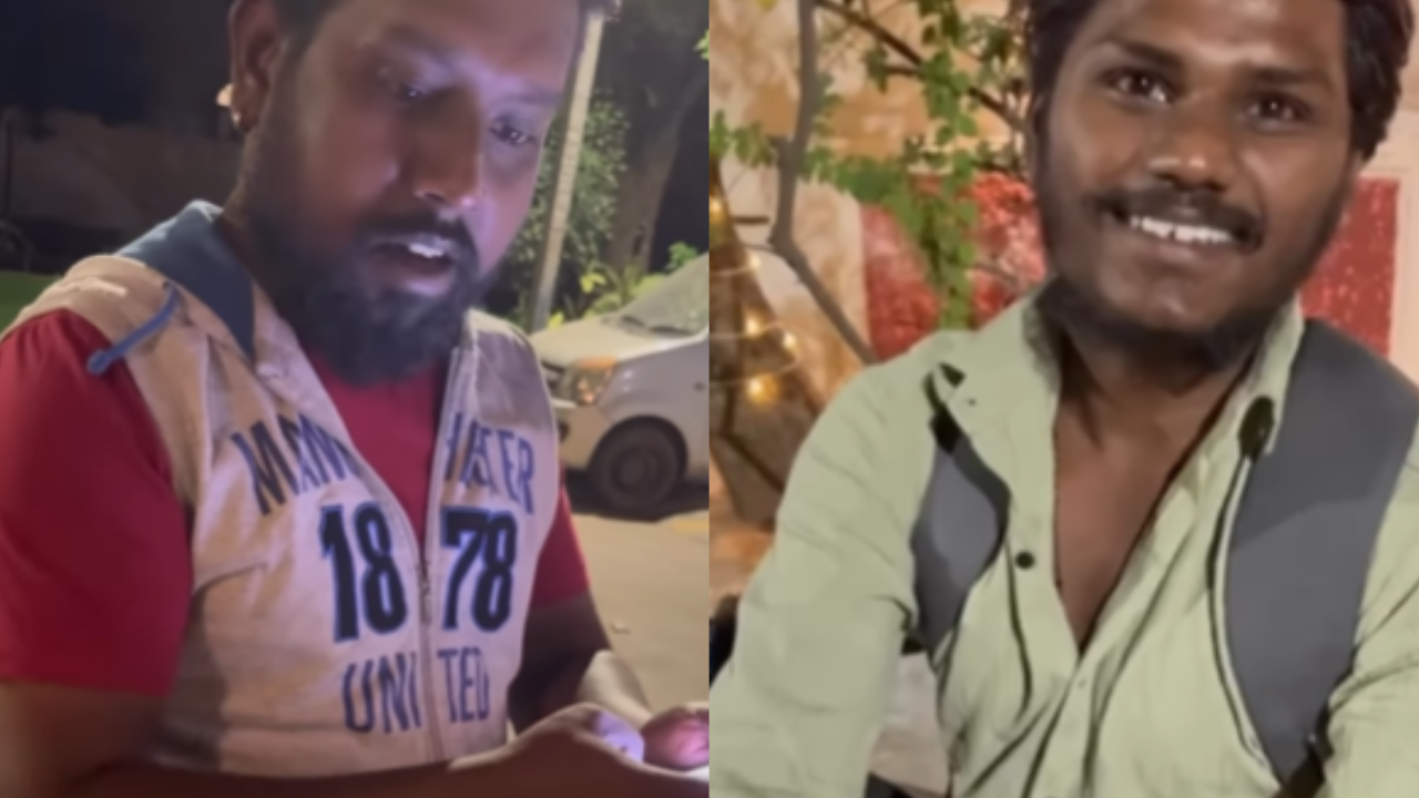 hyderabad vloggers surprise blinkit, swiggy delivery riders with gifts. netizens say 'goal is to be this rich'