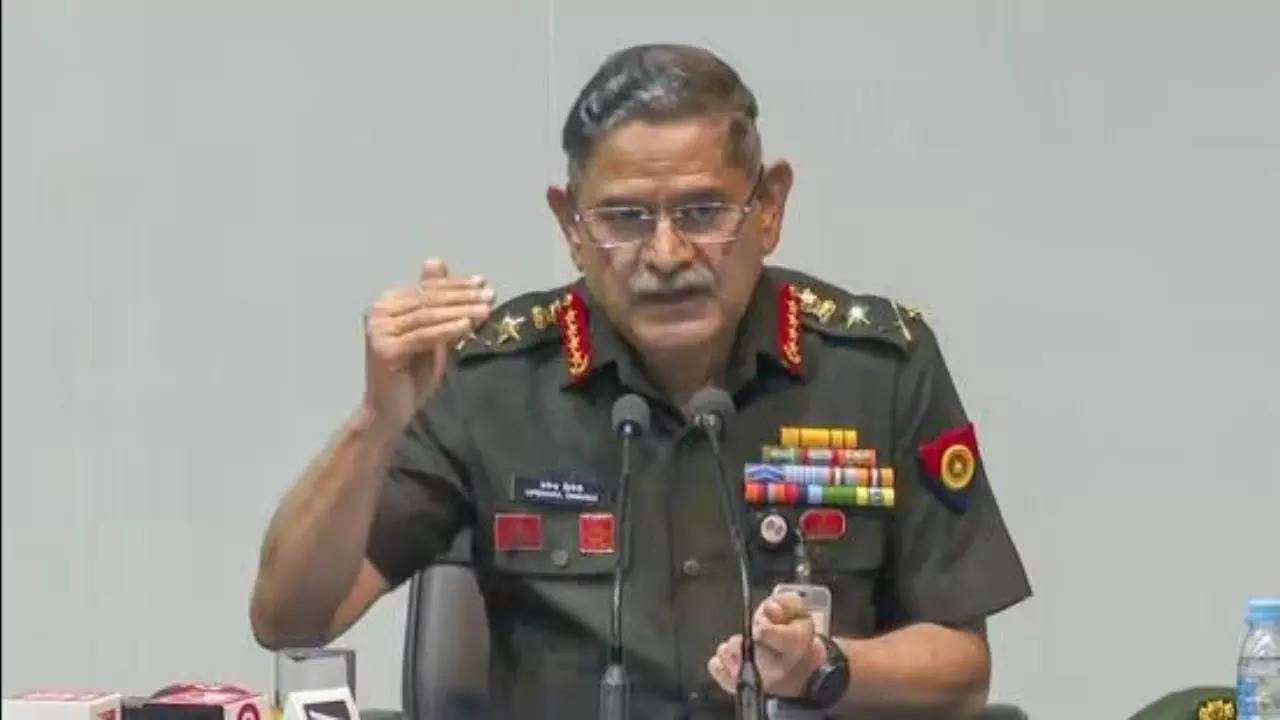 Army Chief Gen Upendra Dwivedi