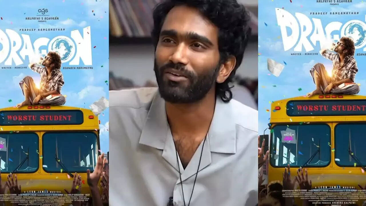  லவ் வைப்.... பிரதீப் ரங்கநாதனின் டிராகன் படத்தின் பாடல்! 