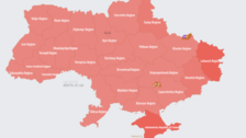 Heavy red alert issued in Ukraine amid reports showing maps of Russian attack