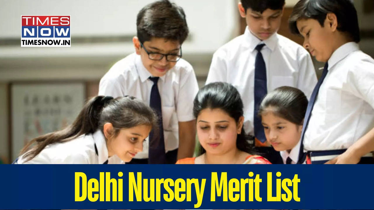 Delhi Nursery Admission 2025 Merit List Live First Merit List Today on edudelnicin Check Past Year Data