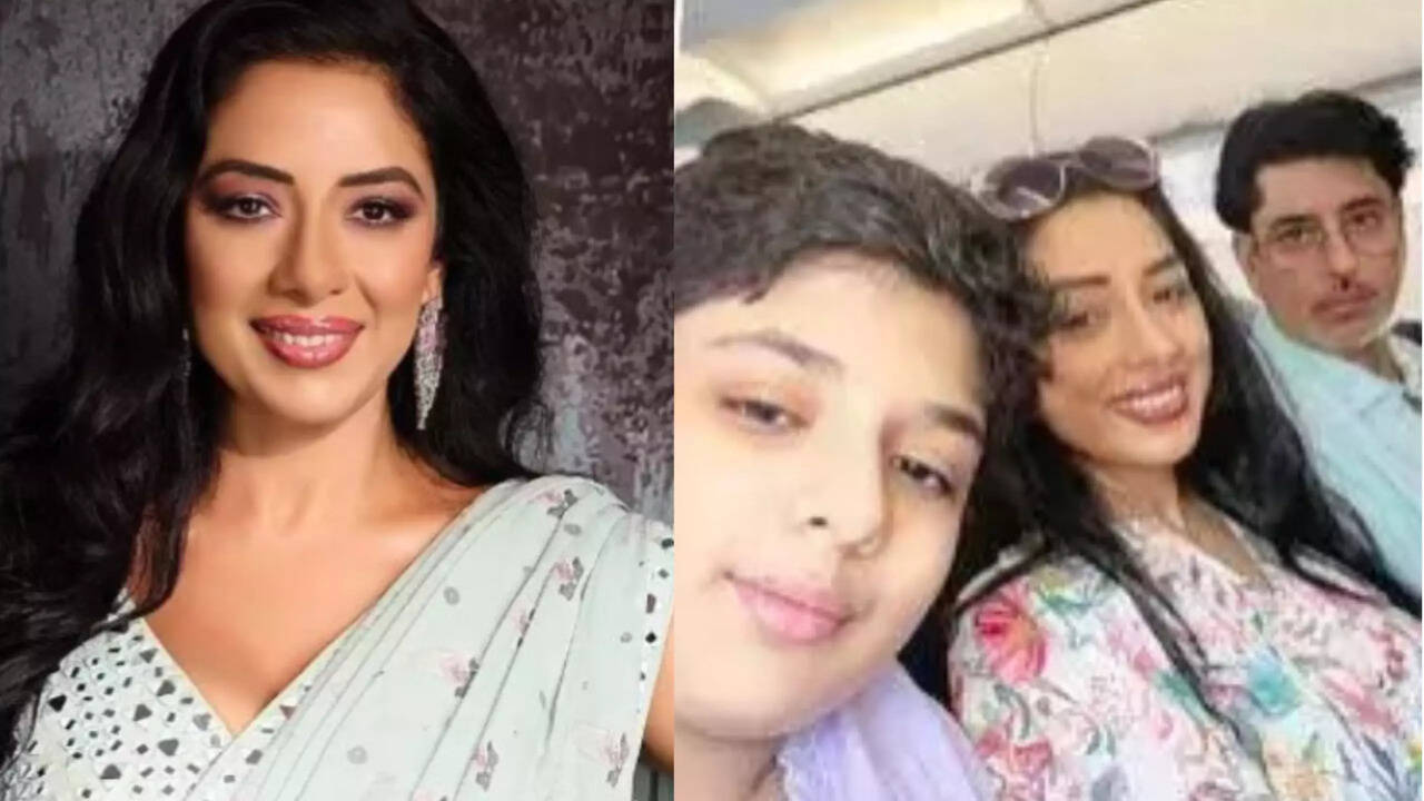 Rupali Ganguly Takes Break From Anupamaa's Busy Schedule, Jets Off To Goa With Son Rudransh