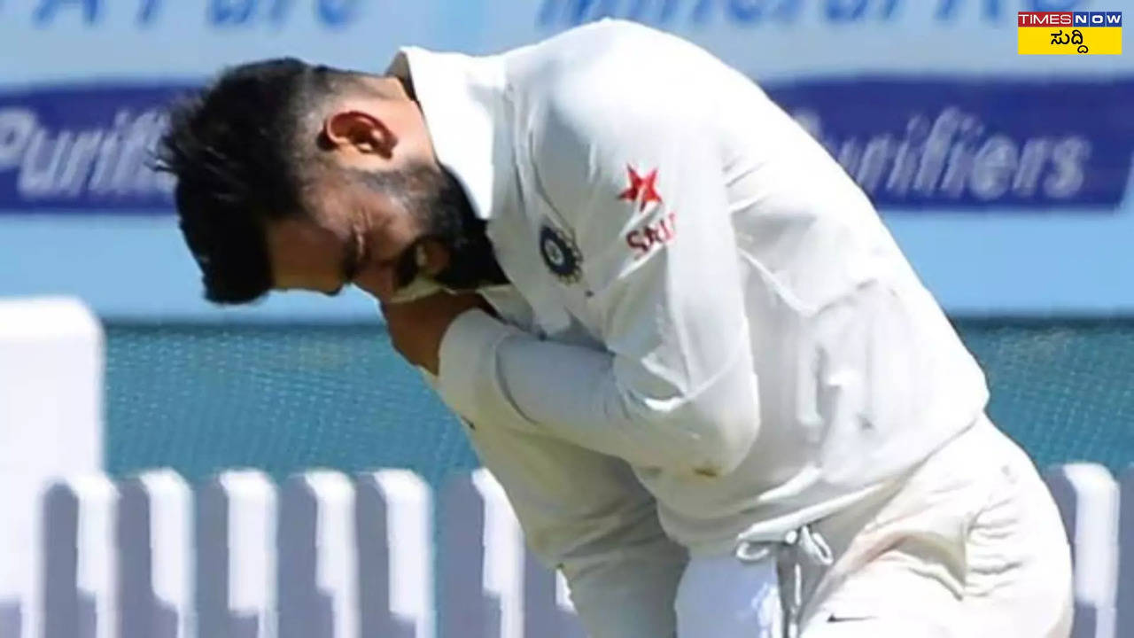 Virat Kohli injured