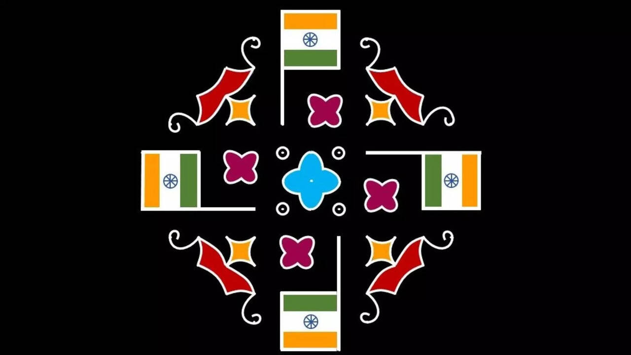  Republic Day Kolam : ஜன 26 குடியரசு தினம் அன்று என்ன கோலம் போடலாம்? 