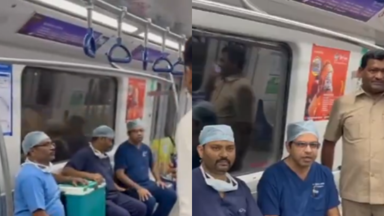 13 kms in 13 mins: hyderabad metro facilitates swift transportation of donor heart, saves critical time