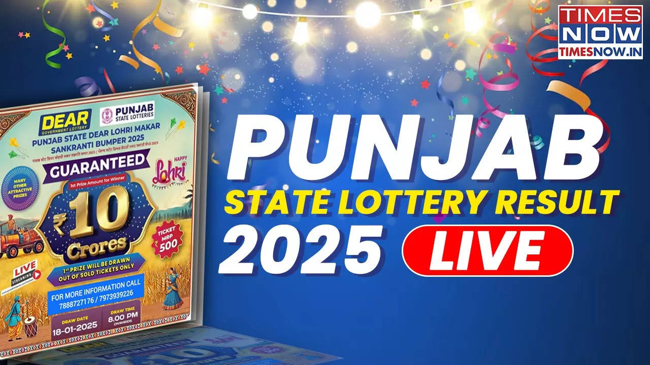 Punjab State Lohri Bumper Lottery Result 2025: 18th January Lucky Draw ...