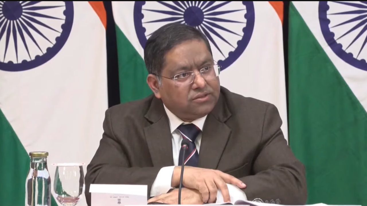 MEA spokesperson Randhir Jaiswal