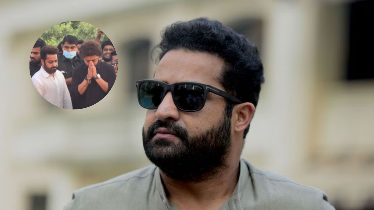 NT Rama Rao Death Anniversary: Jr NTR, Kalyan Ram Visit NTR Ghat To Offer Prayers, Pay Respect To Grandfather. WATCH