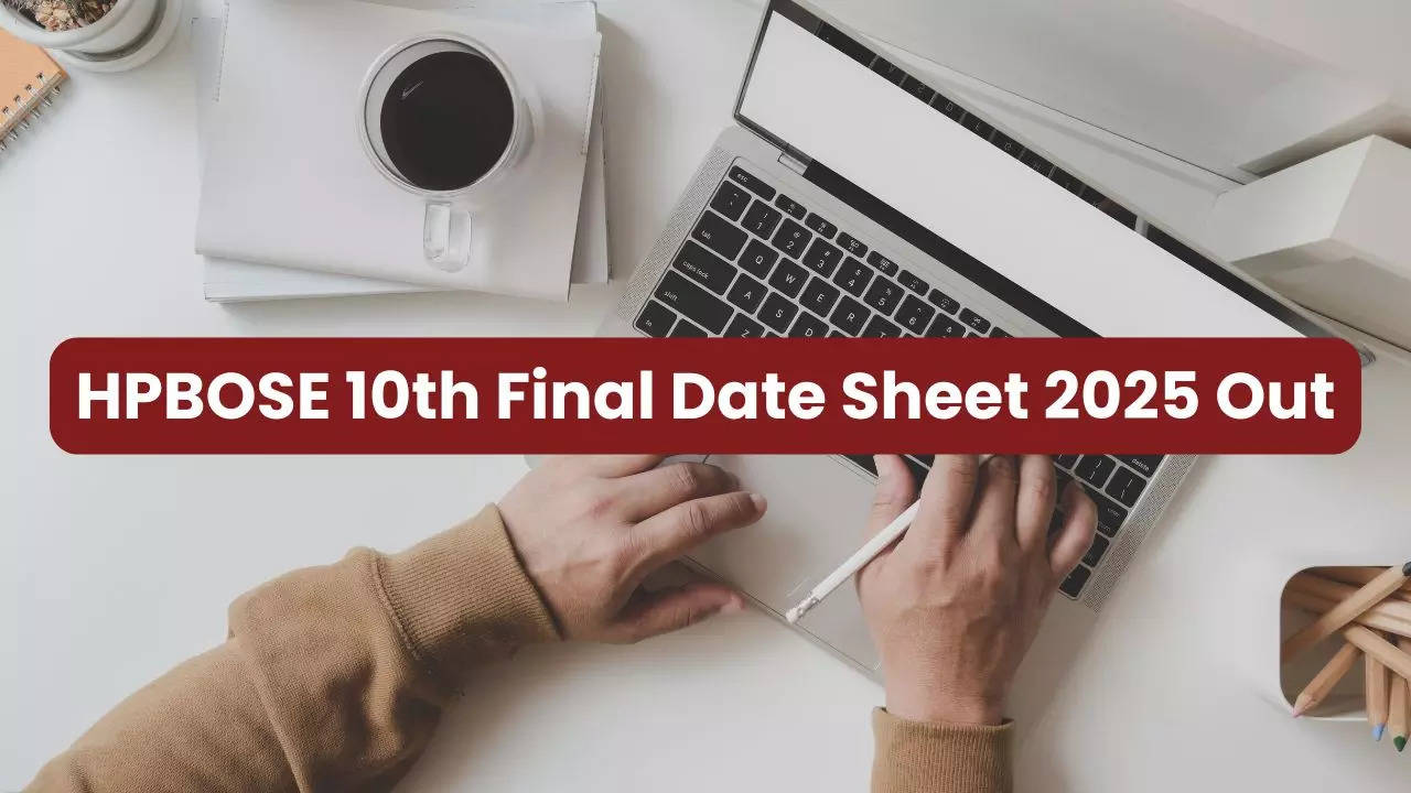 HPBOSE 10th Final Date Sheet 2025 Out