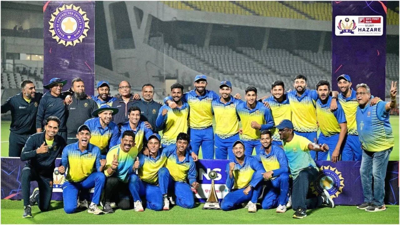 Karnataka crowned Vijay Hazare Trophy 2024-25 champions