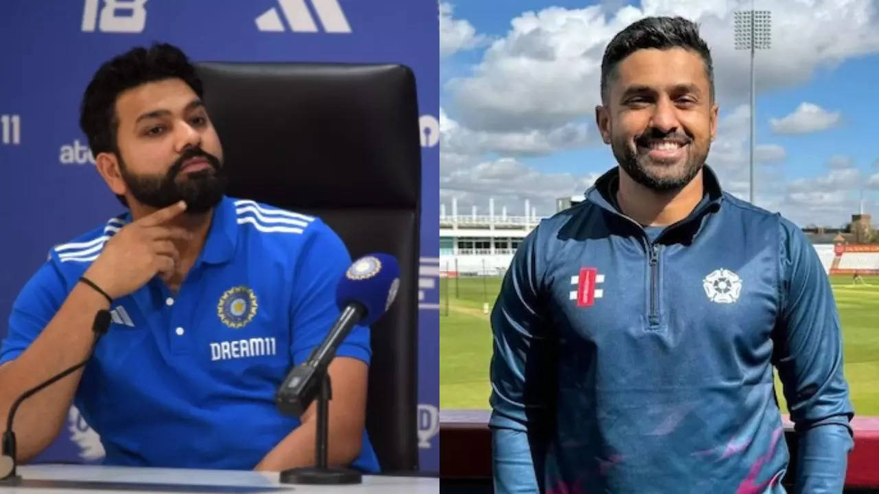 Rohit, Agarkar Slammed For 'Going Against Rules' As Karun Nair's Champions Trophy Snub Leaves Netizens Upset