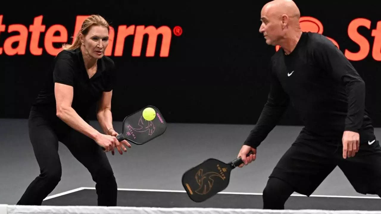 Steffi Graf Claims She's Better at Pickleball Than Andre Agassi