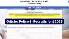 Odisha Police SI Recruitment 2025 registration starts today, apply for 933 vacancies here