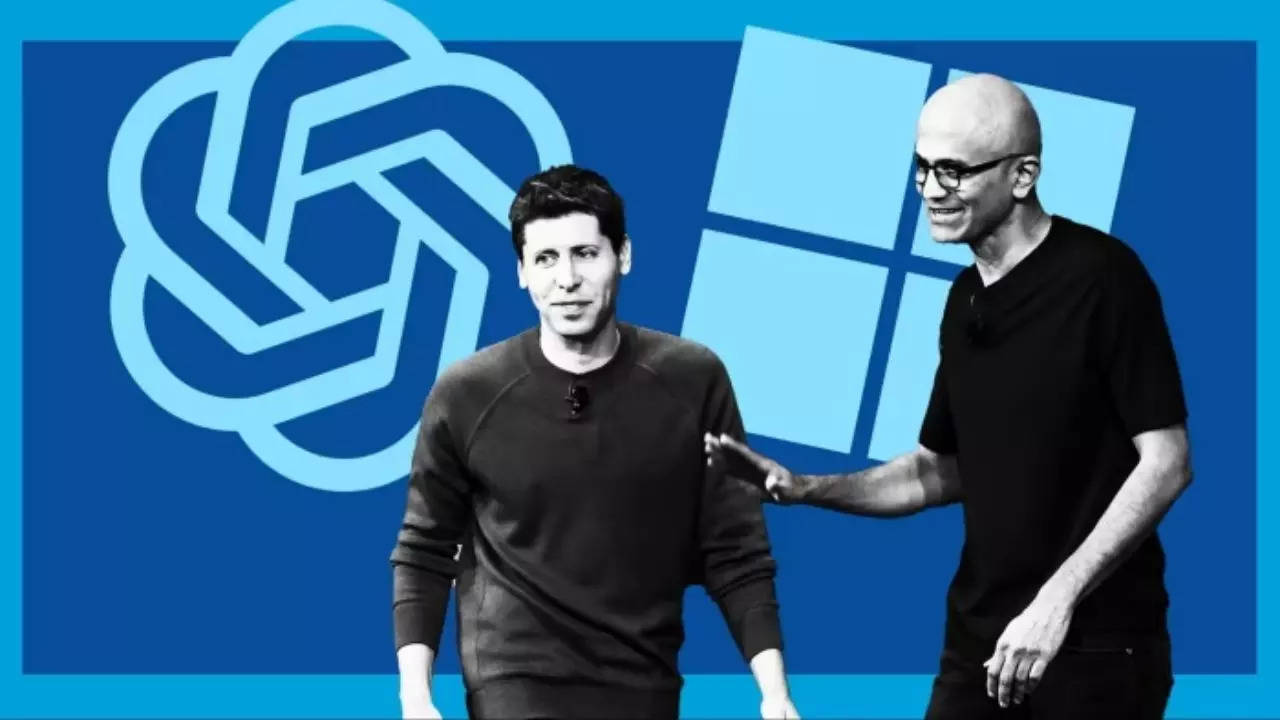 Sam Altman, Satya Nadella