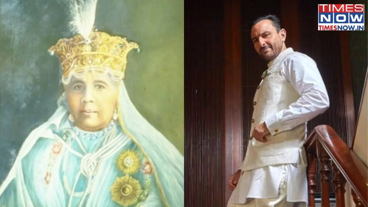 Saif Ali Khan, heir to the Pataudi royal lineage, traces his roots to Nawab Begum Sultan Jahan of Bhopal