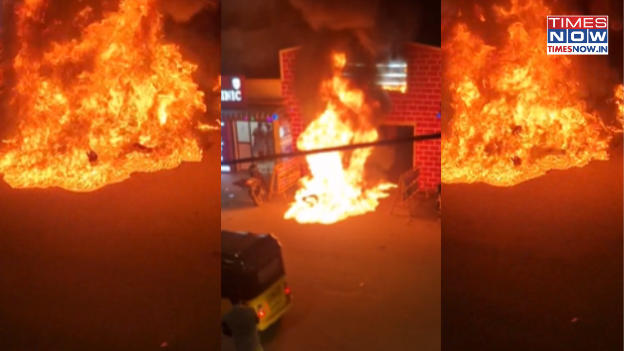 chennai man sets himself on fire outside rk nagar police station