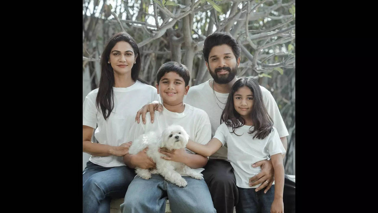 allu Arjun wife SNeha and family