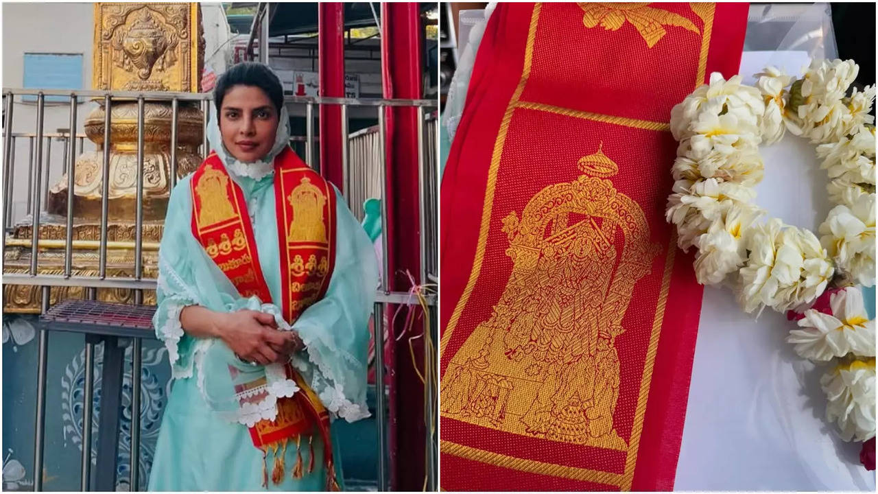 Priyanka Chopra Visits Chilkur Balaji Temple In Hyderabad, Hints At Beginning 'New Chapter' Amid SSMB 29 Rumours