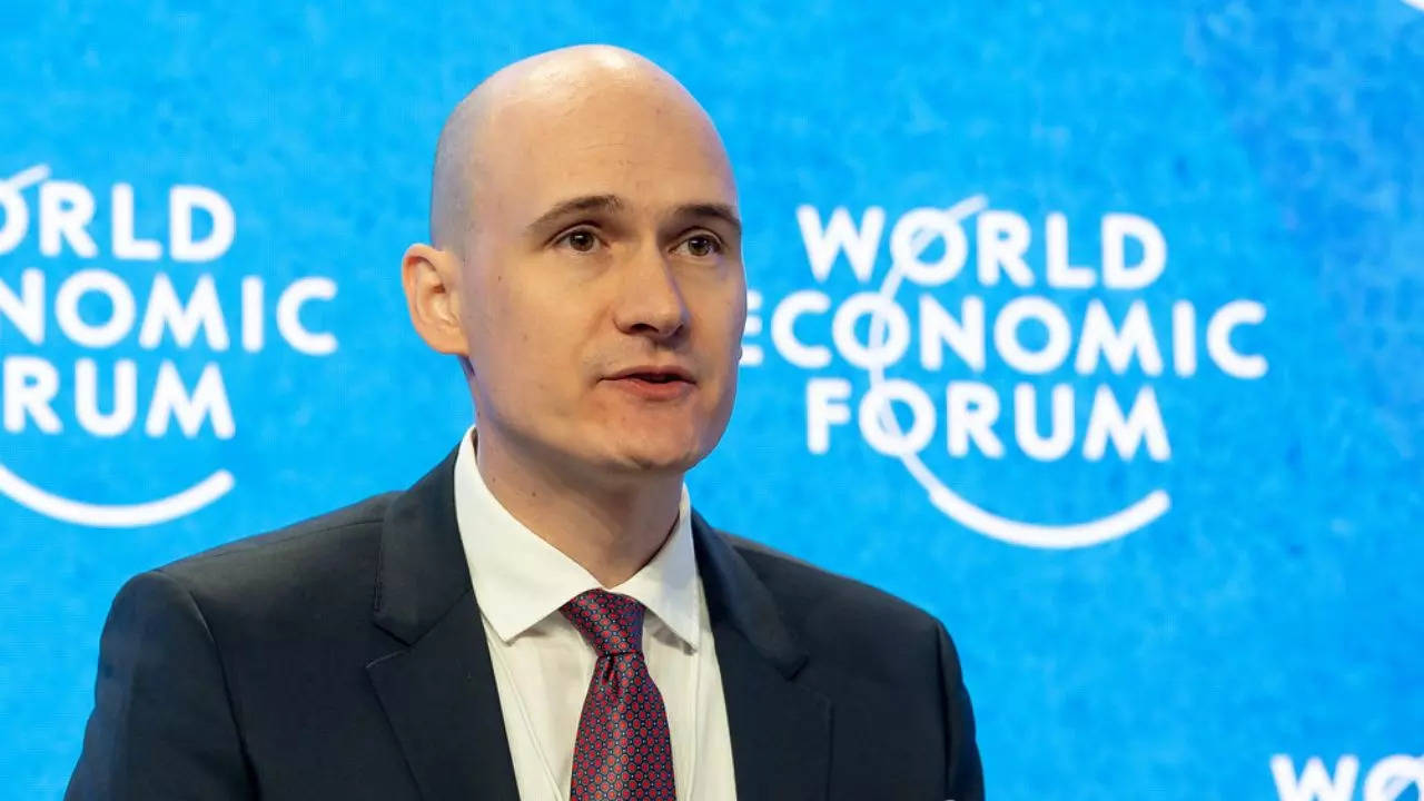 Mirek Dusek WEF Davos