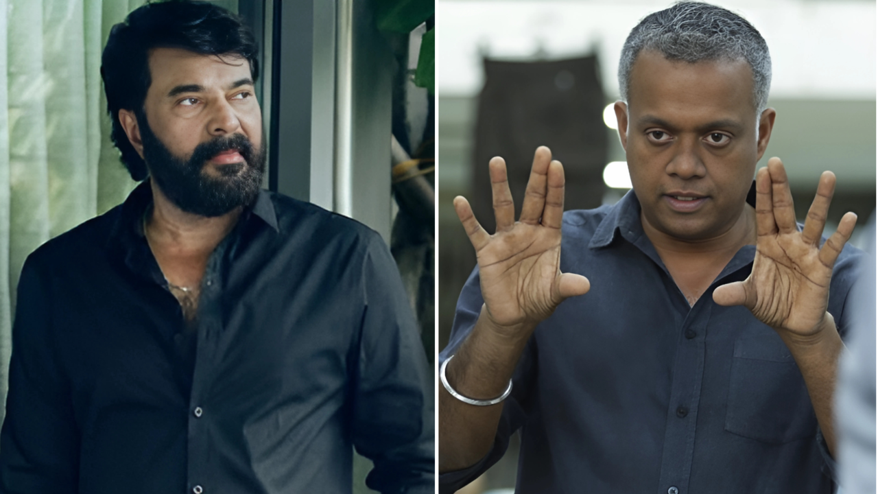 Mammootty and Gautham Vasudev Menon