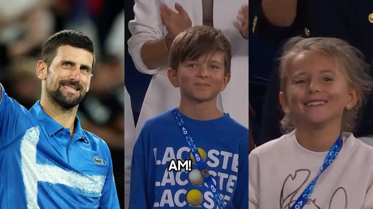 Tennis Player Novak Djokovic Gets Baffled To See His Kids In Stadium At 1AM; What Every Parent Can Learn From His Reaction