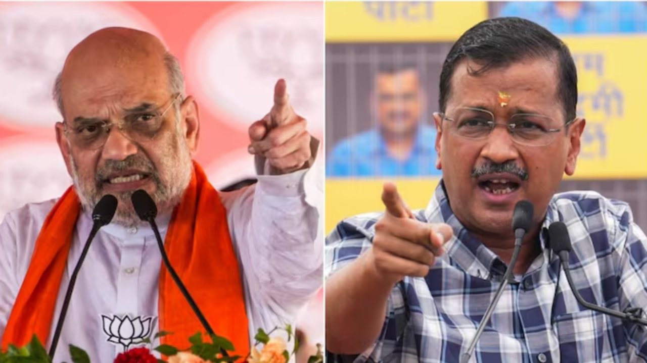 Amit Shah vs Arvind Kejriwal