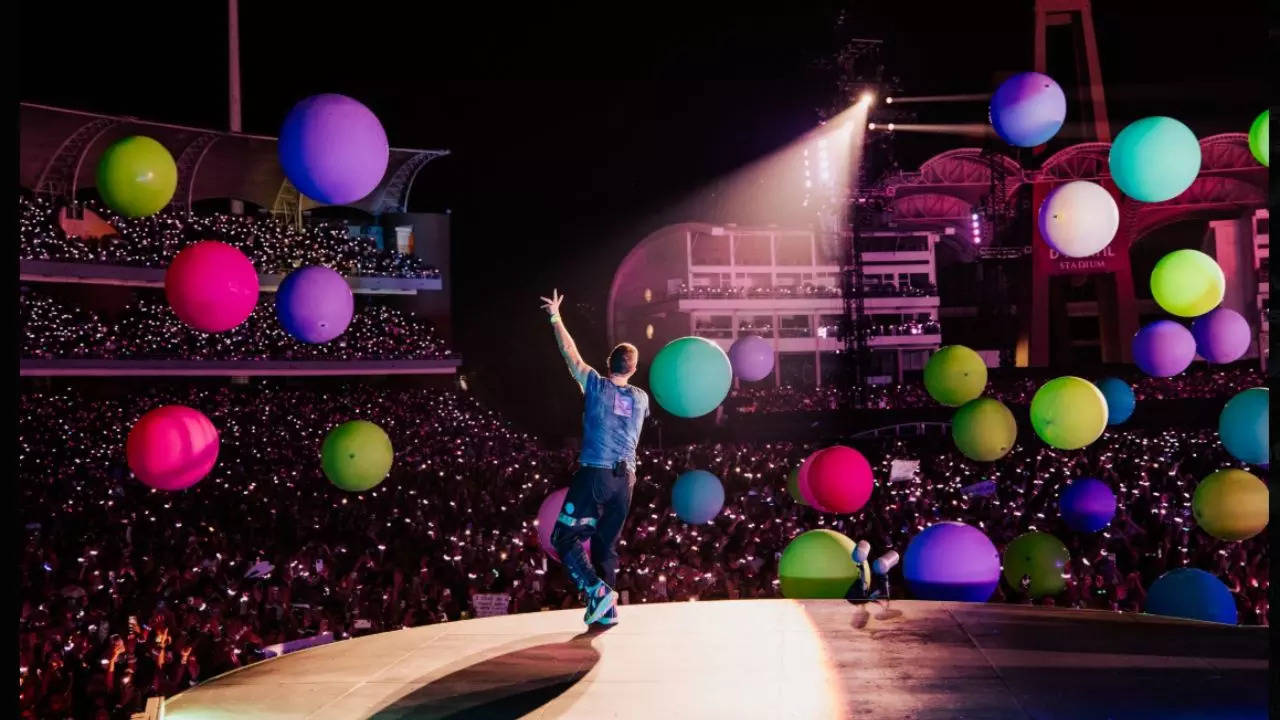 Coldplay Concert In Mumbai