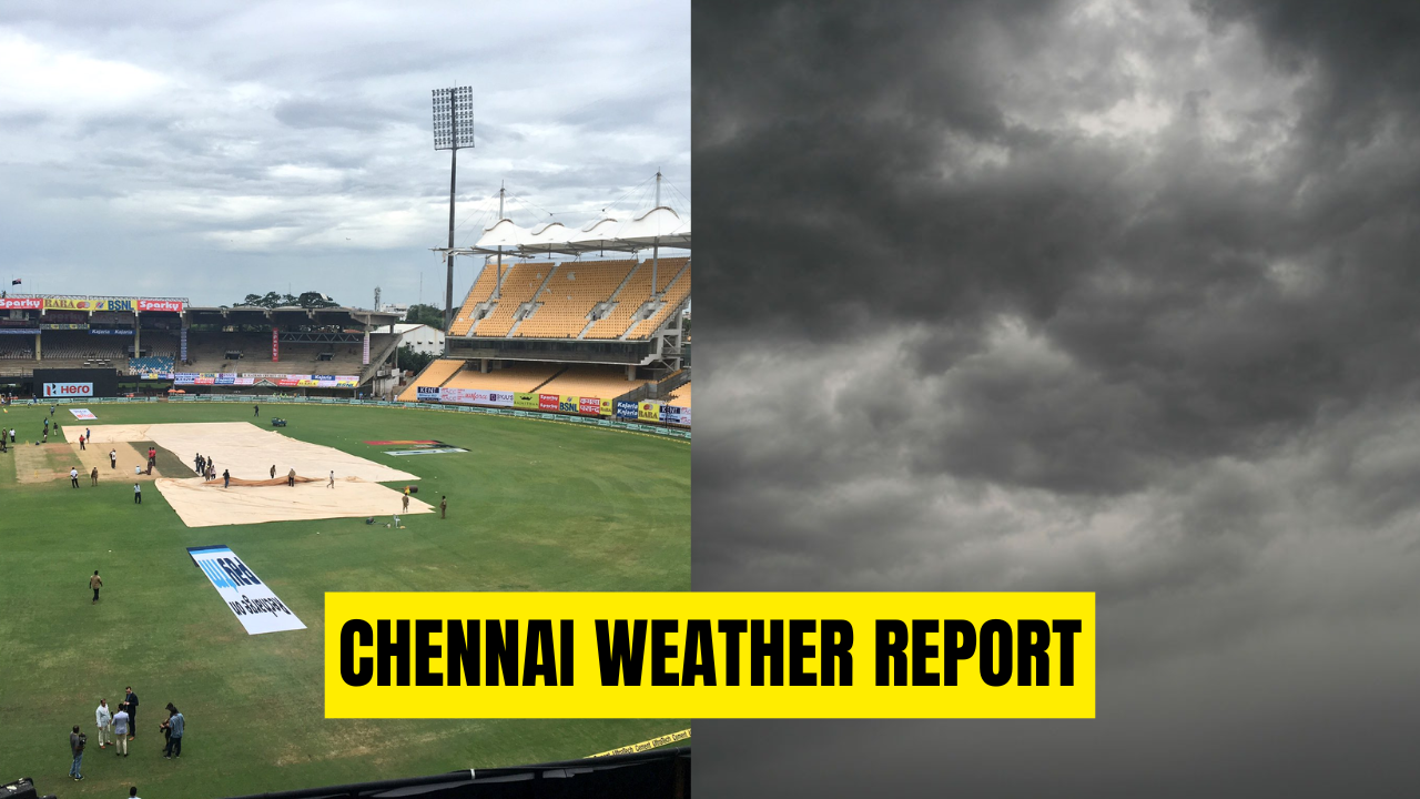 chennai to witness cloudy dark skies with mist today; will it rain on t20 india england match at  ma chidambaram stadium? see forecast