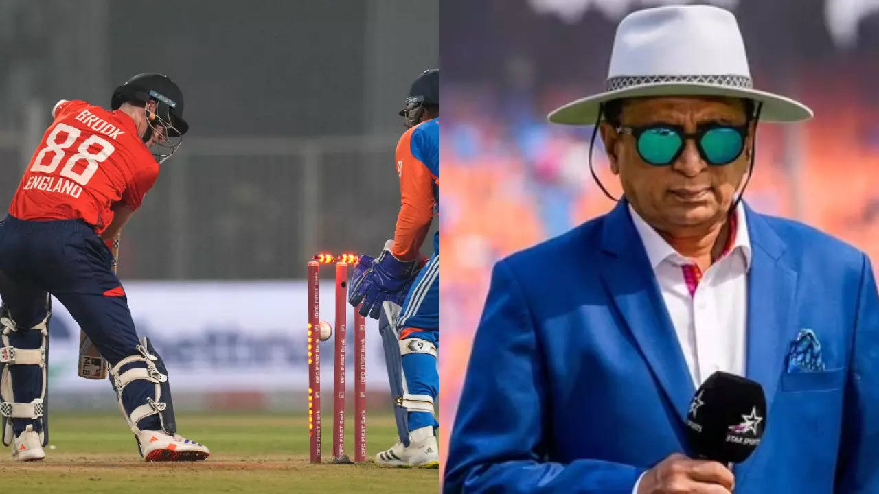 'No Smog Here': Sunil Gavaskar Roasts Harry Brook After Varun Chakravarthy Bamboozles England Star In 2nd T20I