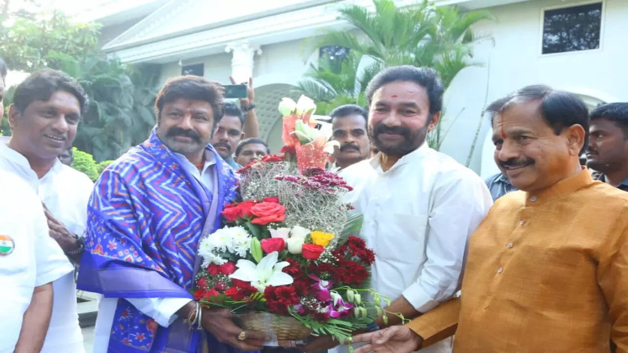 Kishan Reddy Meets Nandamuri balakrishna