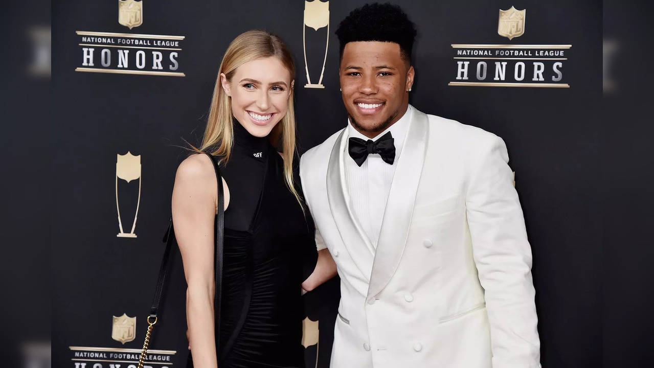 Who Is Anna Congdon? All About Saquon Barkley's Girlfriend And Their Two Kids