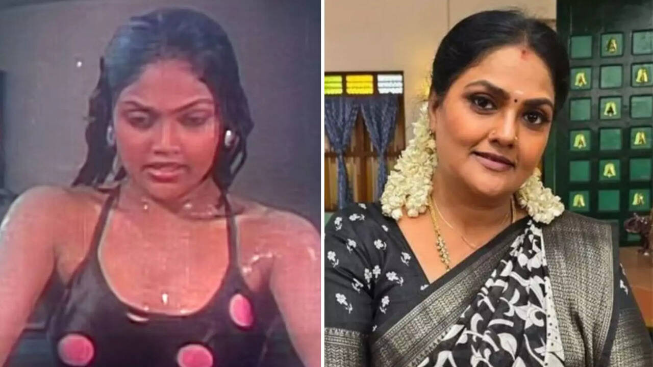  Pandian Stores:முதல் படத்திலேயே பிகினி அவதாரம்.. பாண்டியன் ஸ்டோர்ஸ் மாமியாரின் இன்னொரு பக்கம்! 