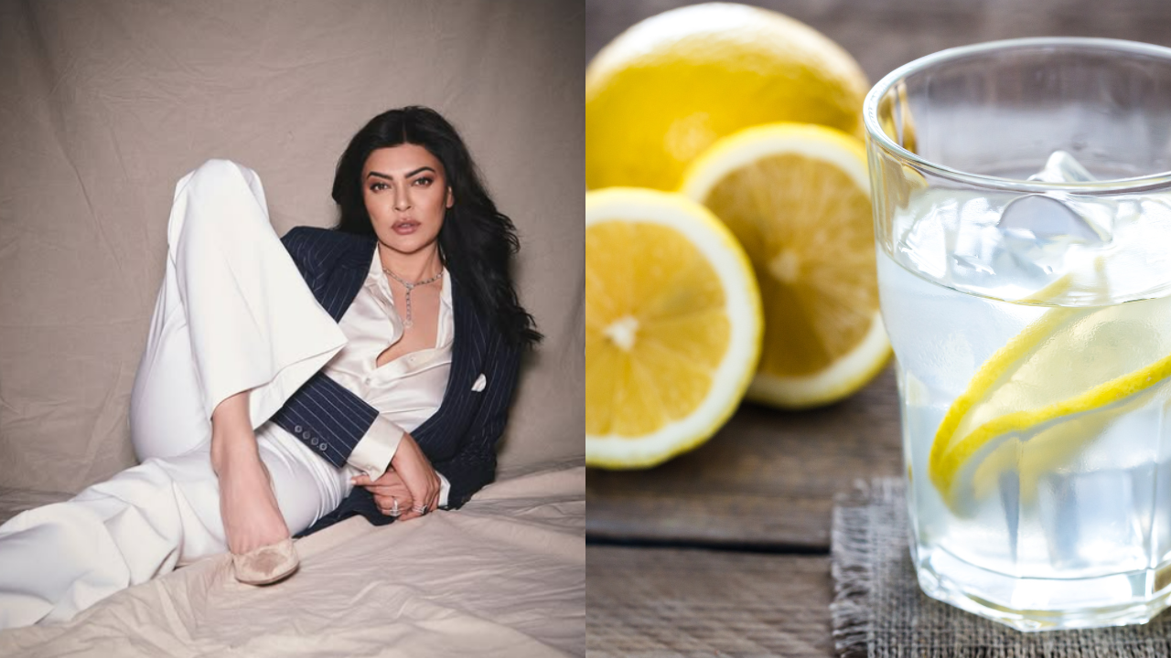 Sushmita Sen’s Wellness Mantra: She starts her day with a glass of warm lemon water