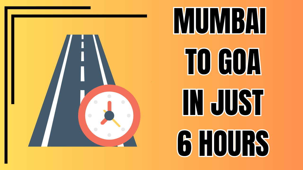from 12 hrs to just 6 hrs! commuters can soon travel from mumbai to goa with reduced time | details