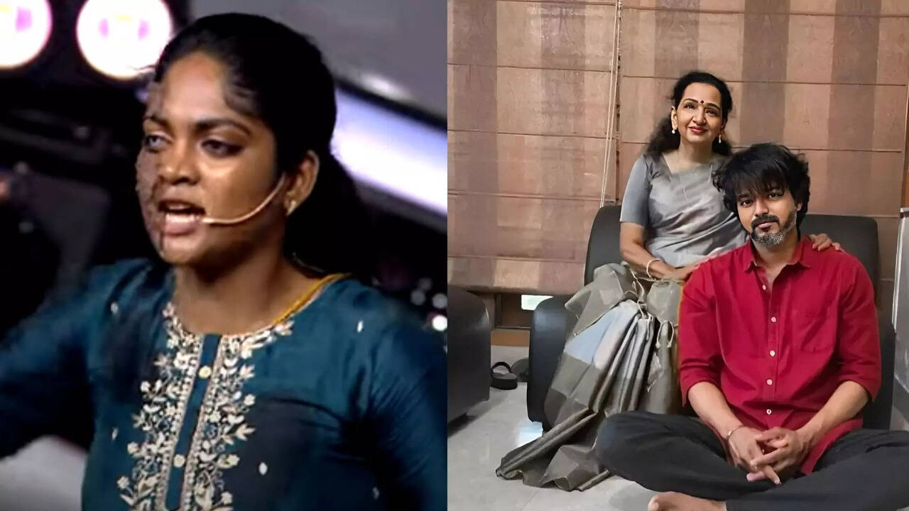  Vijay Mother Shoba : திறமை எங்கிருந்தாலும் ஓடி சென்று பாராட்டும் விஜய் அம்மா... மகாநடிகை நிகழ்ச்சி போட்டியாளர்களுக்கு காத்திருந்த சர்ப்ரைஸ்! 