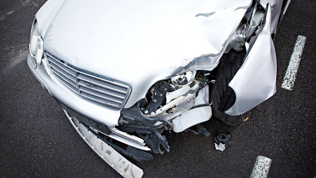 crash chaos at mumbai airport: mercedes slams ramp, leaving 5 hurt
