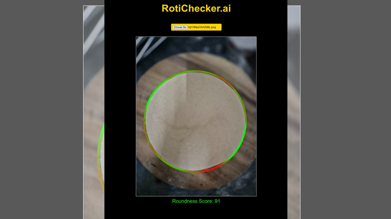 'chapatigpt': bengaluru iitian creates ai tool that rates roundness of rotis