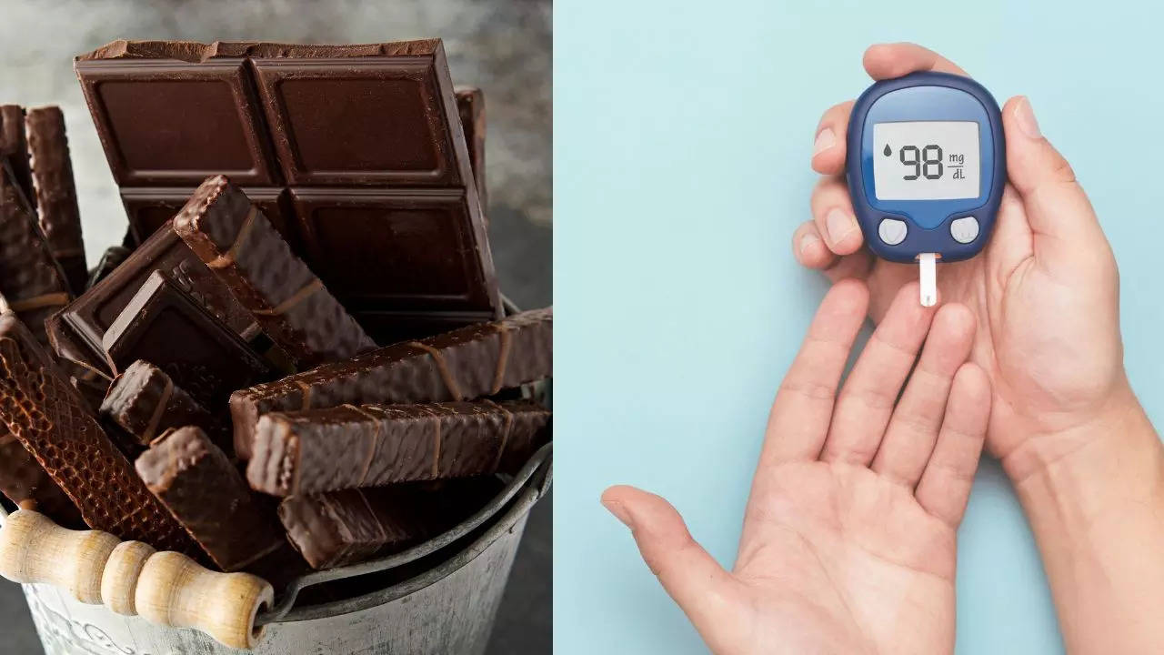 Is dark chocolate a healthy sweet choice for people with diabetes?