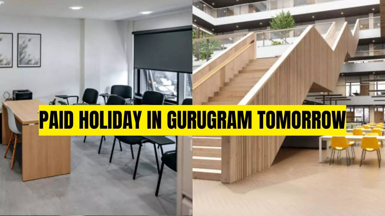 is there a holiday for offices and schools in gurugram tomorrow? check details