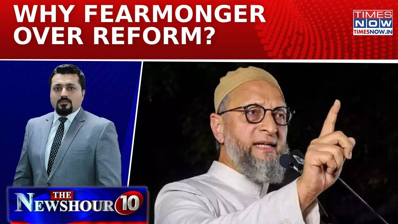 Owaisi's Warning On Waqf Amendment Bill, BJP Counters AIMIM MP's 'Fearmongering'| Newshour Agenda | Times Now