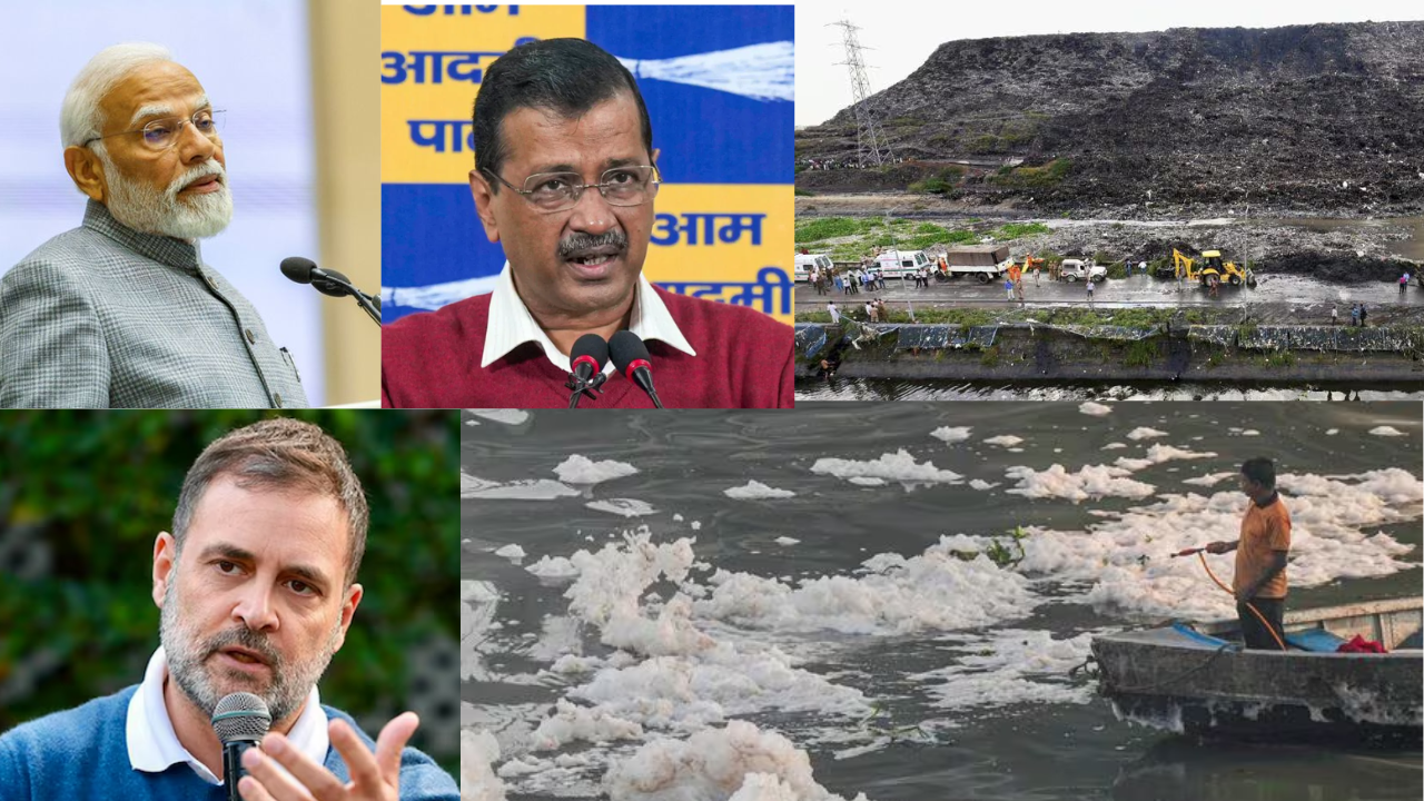delhi elections 2025 what will national capital vote for today freebies app bjp congress yamuna garbage air pollution